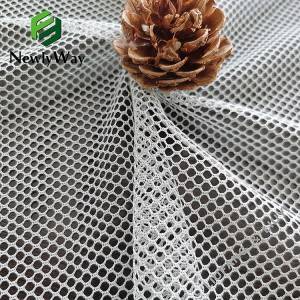 Manufacturer quality poly warp knitted mesh fabric for laundry bag