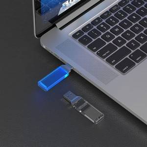 New design for 3D crystal USB Drive ultra thin size