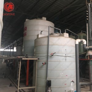 Liquid fertilizer production line