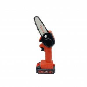 Electric cordless mini chain saw with battery lithium electric chain saw for sale electric pruning saw