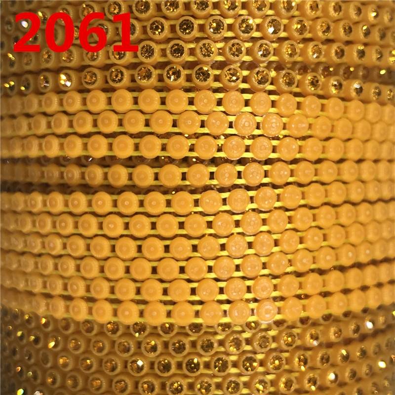 Excellent Quality Popular Faceted Plastic Rhinestone Banding With Diamond for Garment