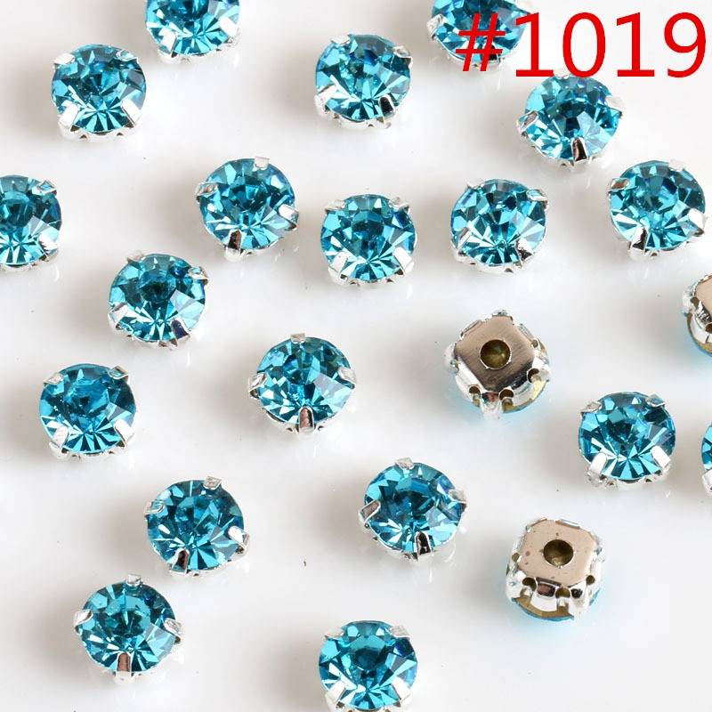 Wholesale Point Back Sew on Crystal Rhinestones with Metal Claw for Sewing