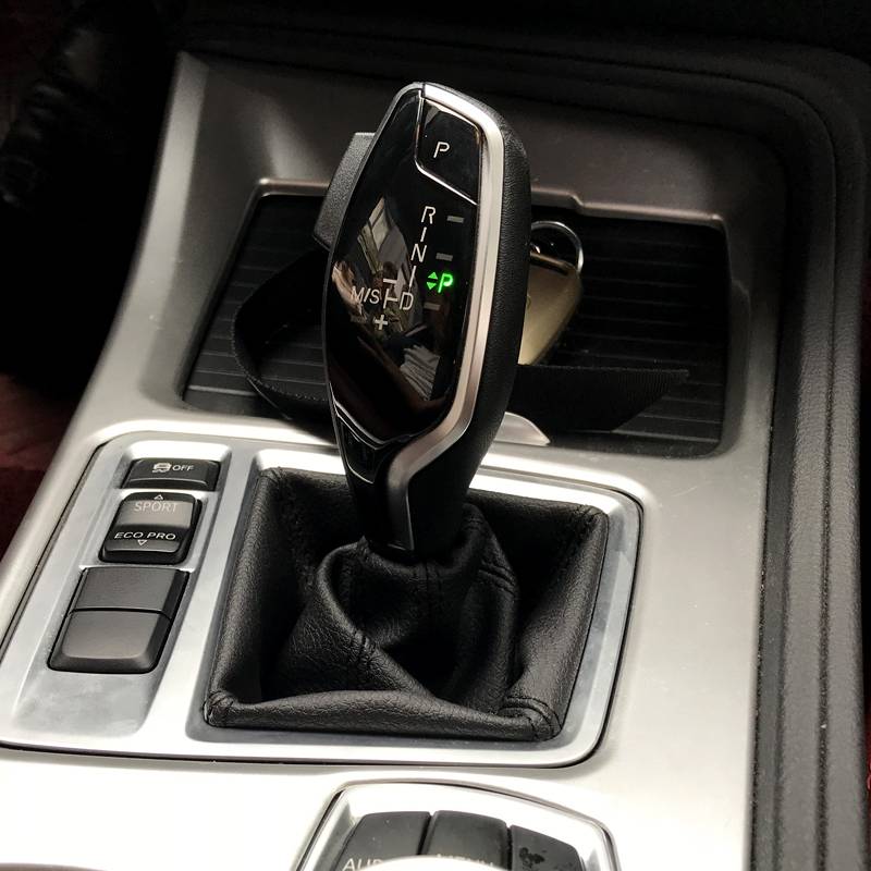 For Short LED Gear Knob Led shift gear knobs updated for BMW x5 g05 i8 E36 E39 FandG chassis Leather personality shift handle Featured Image