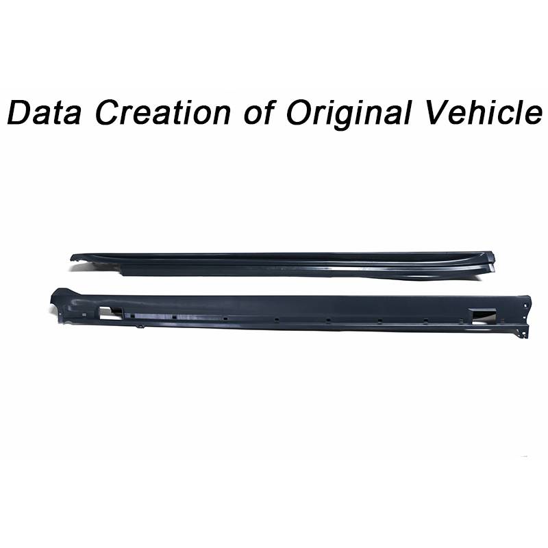 Automobile refitting for New Porsche Panamera 971 upgrade Modified Carbon Fiber Side Skirt High-quality and beautiful decoration