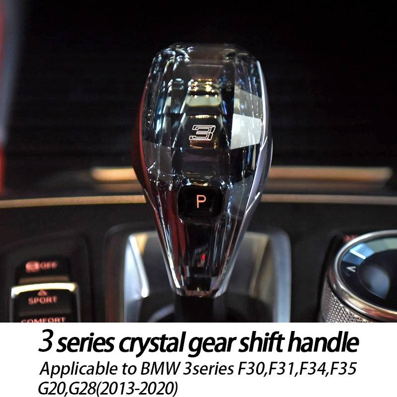 Applicable to new car 3 series f30 f31 f34 f35 new design crystal shift lever with high qualityfor BMW