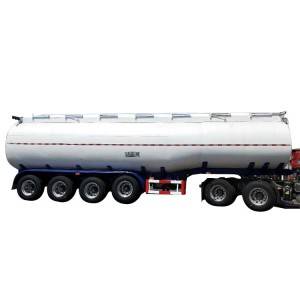 Made in china Top Quality 3 axles stainless steel fuel tank semi trailer for sale
