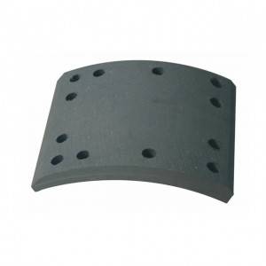 High Quality Non Asbestos 4515 Brake Lining for Fuwa 13T Axle