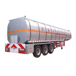 效用不锈钢植物油食用油安全运输油罐卡车拖车