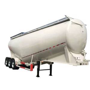 定制35- 60cbm粉剂罐水泥罐式散货拖车