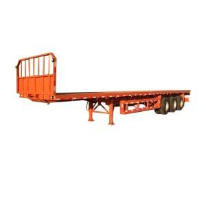 High Quality China 3 axle stake fence Cargo Semi Trailer for Sale