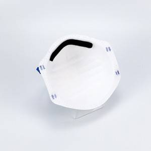 5-Layer Breathable Cup Dust Mask with Comfortable Elastic Ear Loops, Filter Efficiency≥95%