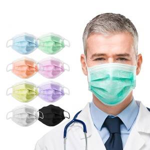 Multiple colour 3 Layer Surgical Mask