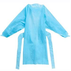 Medical surgical gown sms surgical gowns medical nonwoven fabric patient gowns medical apron