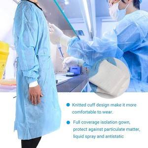 Surgical disposable gown level 4 surgical gown isolation gowns reusable gowns surgical