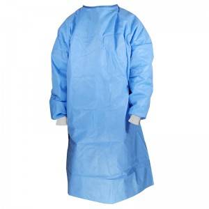 Reusable medical non woven gown waterproof surgical gowns