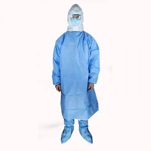 Reusable medical non woven gown waterproof surgical gowns