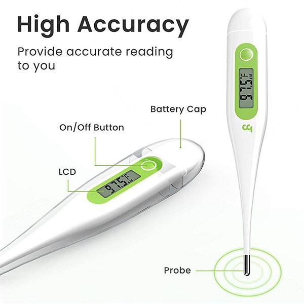 Digital Oral Thermometer for Fever Medical Thermometer with fever alert Featured Image