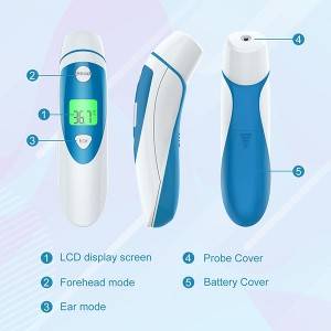Amazon on sale digital head thermometer for Baby with fda approved infrared thermometer