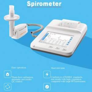 Medical Equipment Portable pulmonary function meter Spirometer LA104