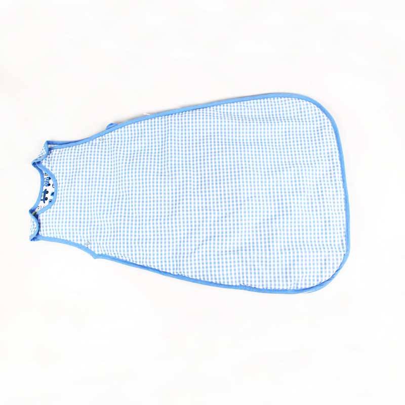 Baby Plaid Print Vest Sleeping Bag Featured Image