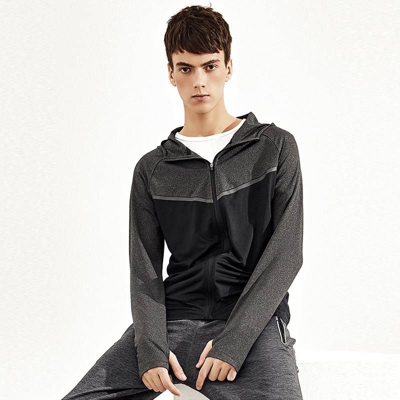 Men’s Knitted Casual Zipper Hoodie Featured Image