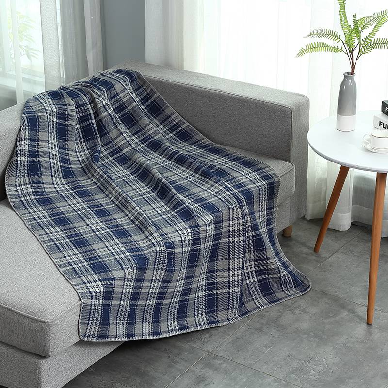 Recycled Acrylic Plaid Blanket Featured Image