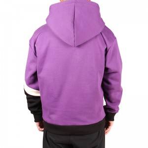 Man Knitted Sports Hooded Jacket