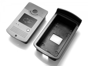 Video doorbell plastic enclosure injection molding