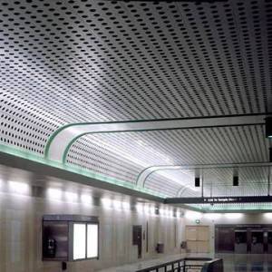 Perforated Metal Screen for Building Ceiling