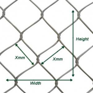 Stainless Steel Knotted Rope Mesh with Long Service Life