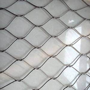 Stainless Steel Knotted Rope Mesh with Long Service Life