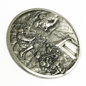 Double-Sided Embossment Antique Nickel Souvenir Coin
