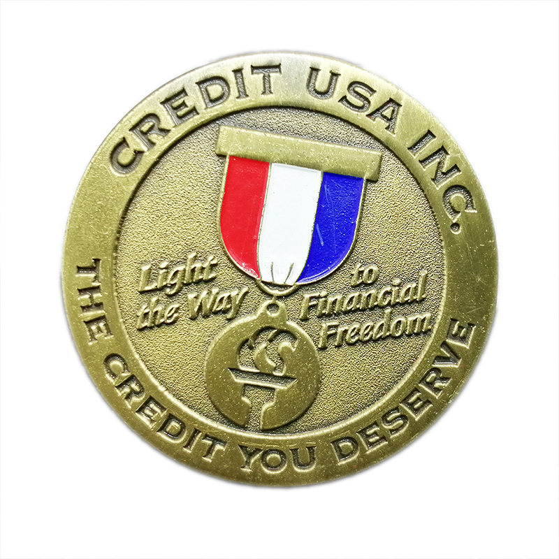 Gold Plated Metal Medal Custom Made Soft Enamel Award Badge Featured Image