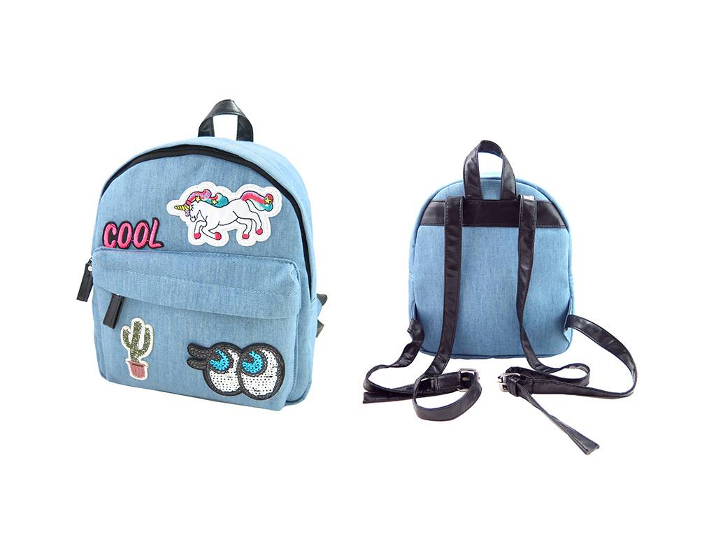 Backpack with Patches
