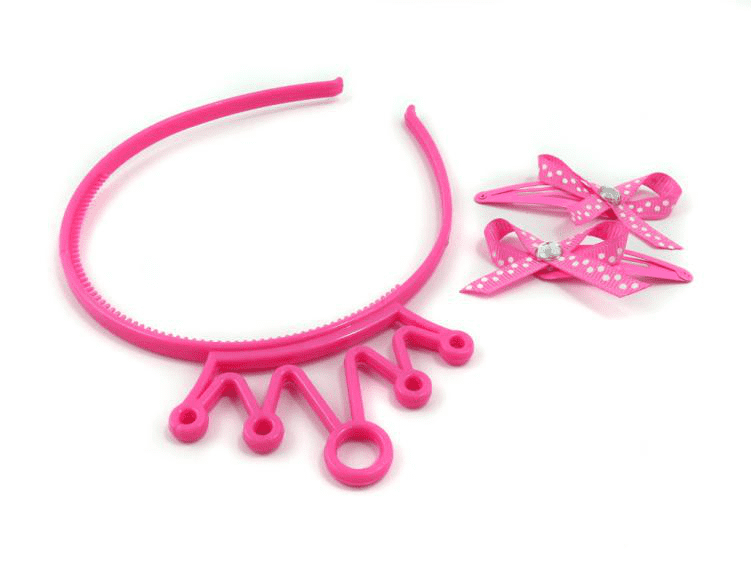 kids hair tie/hair clip+hair loop sets