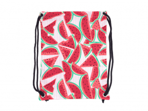Watermelon Canvas Gym Bag