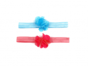 kids hair band elastic with flower decoration