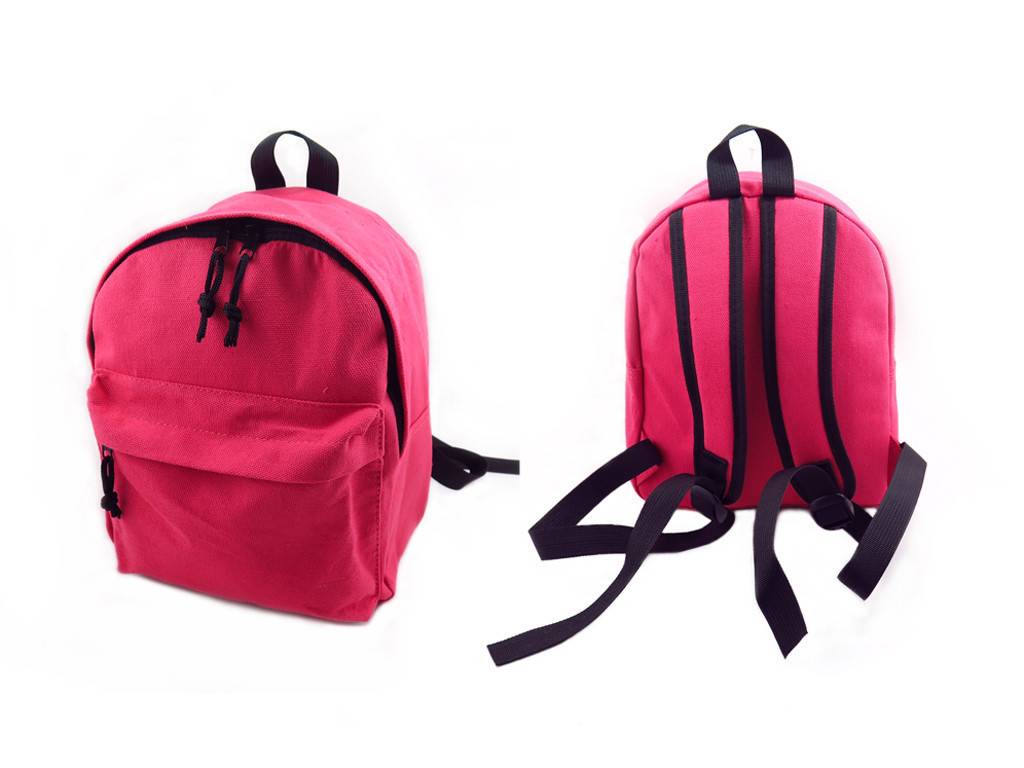 coral canvas kids backpack