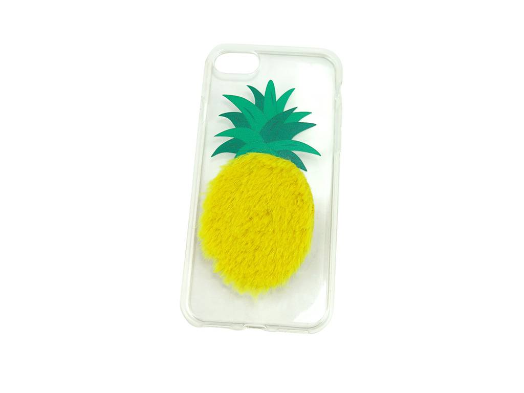 Phone case with pineapple print