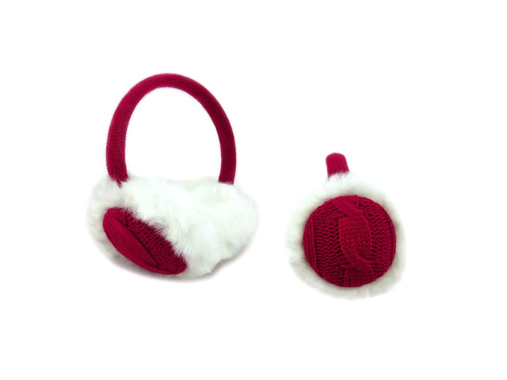 knitted earmuff