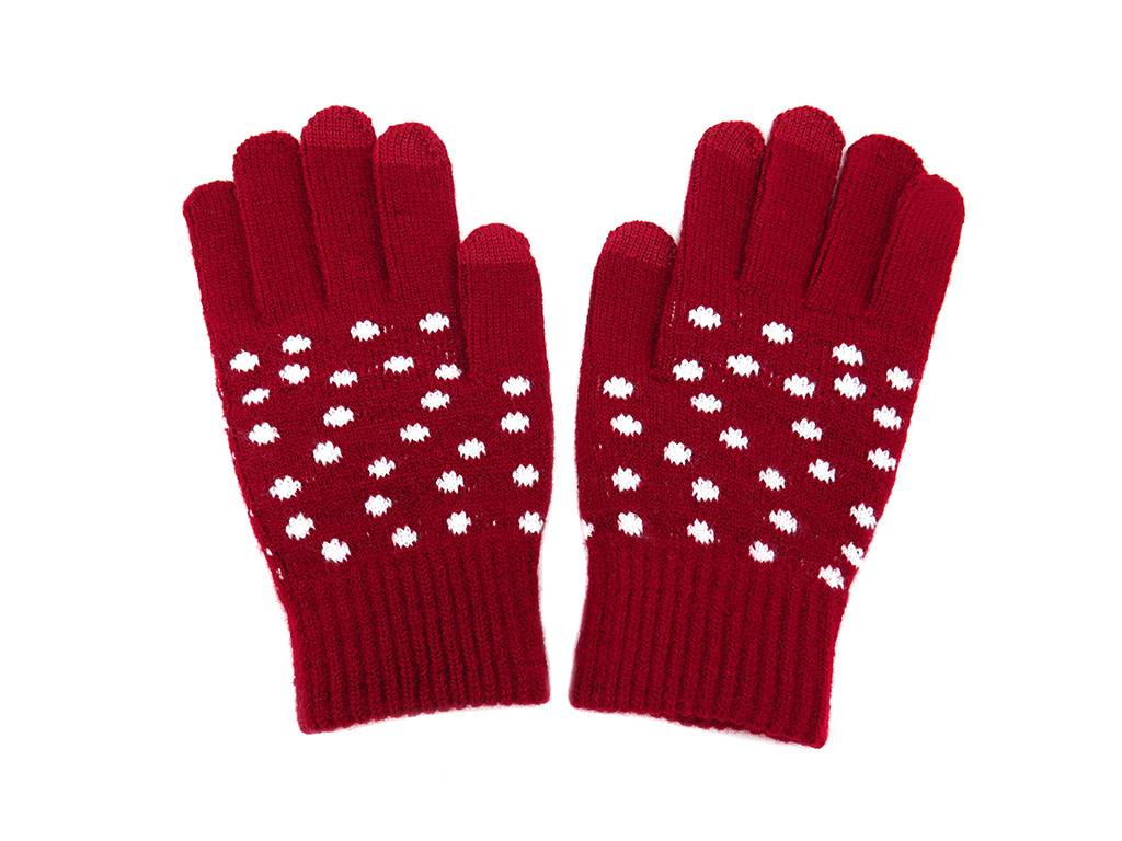 knit gloves