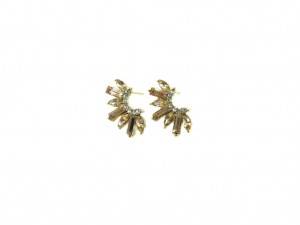 Rhinestone earring pins