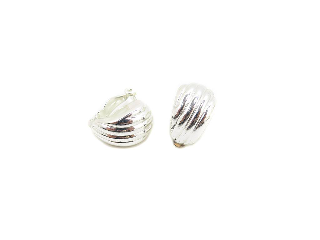 Shell shape earring clips