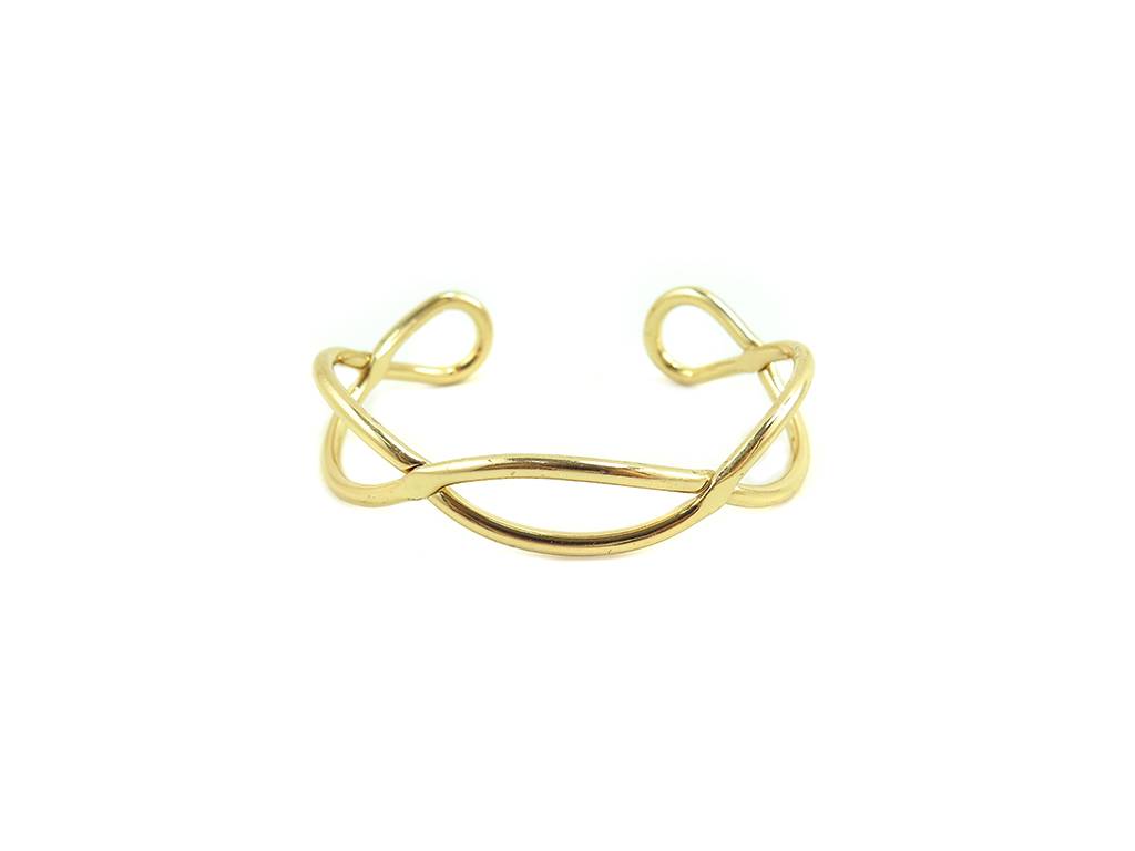 Minimalist design Original Curve Bracelet ,alloy bracelet