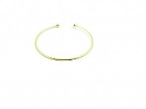 Stainless Steel Gold Adjustable cuff Men and women’s Bracelet Fashion Simple Bracelt wholesale