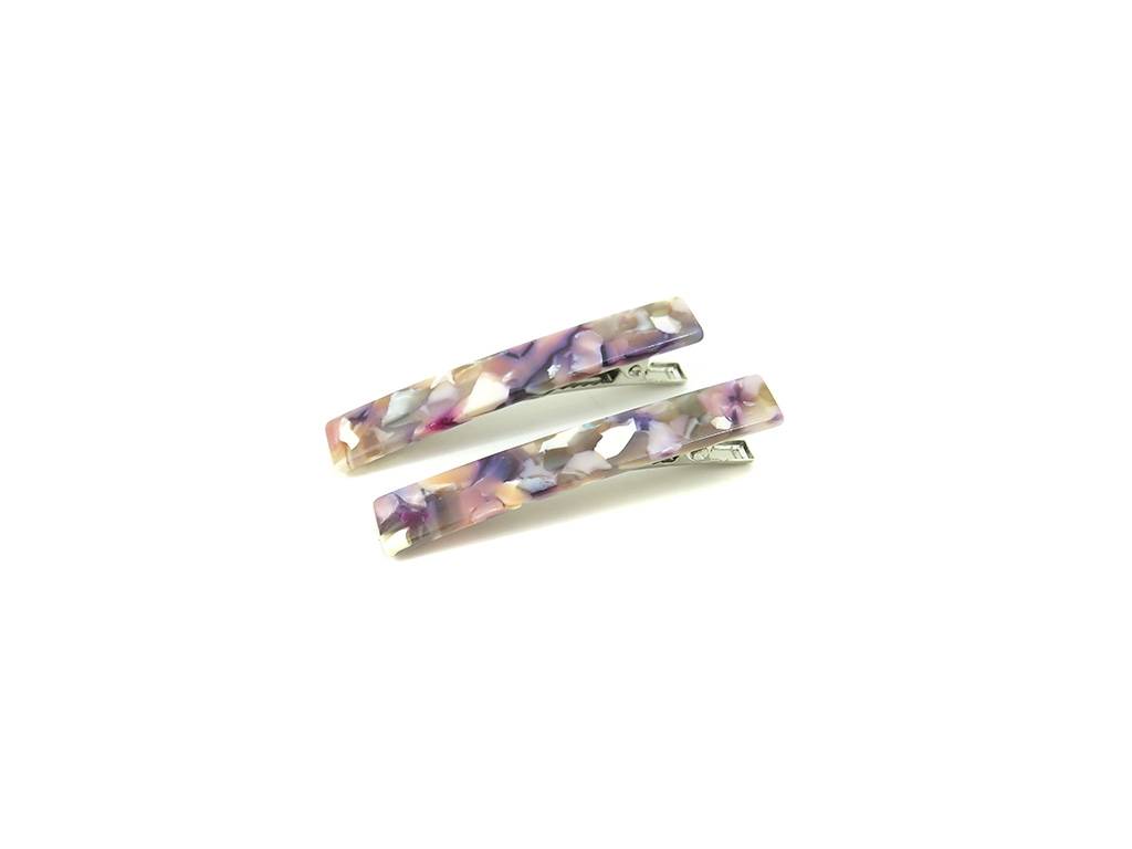 multi color rectangle hairpin