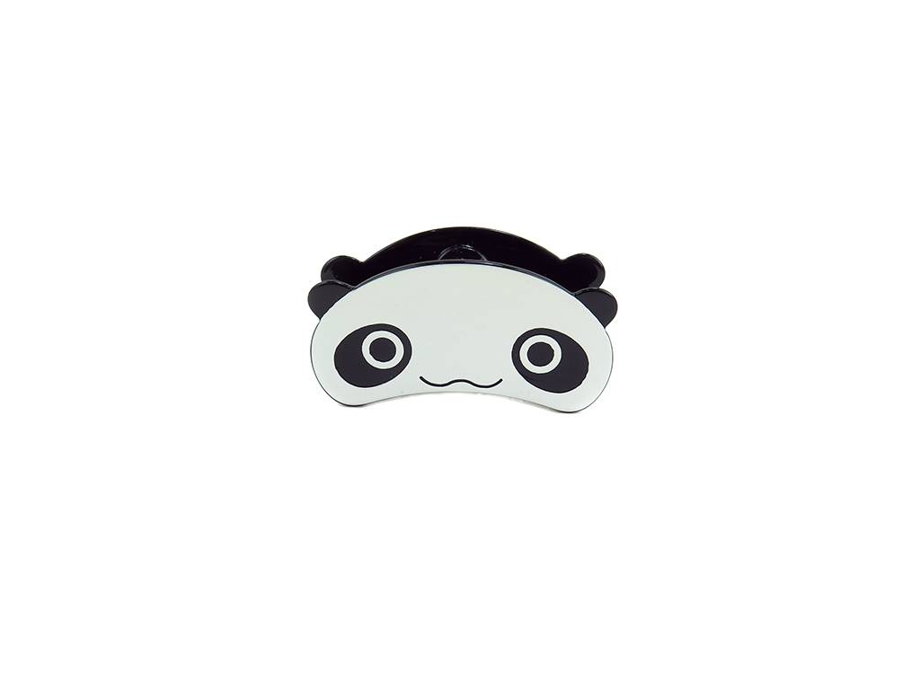 Panda hair clip
