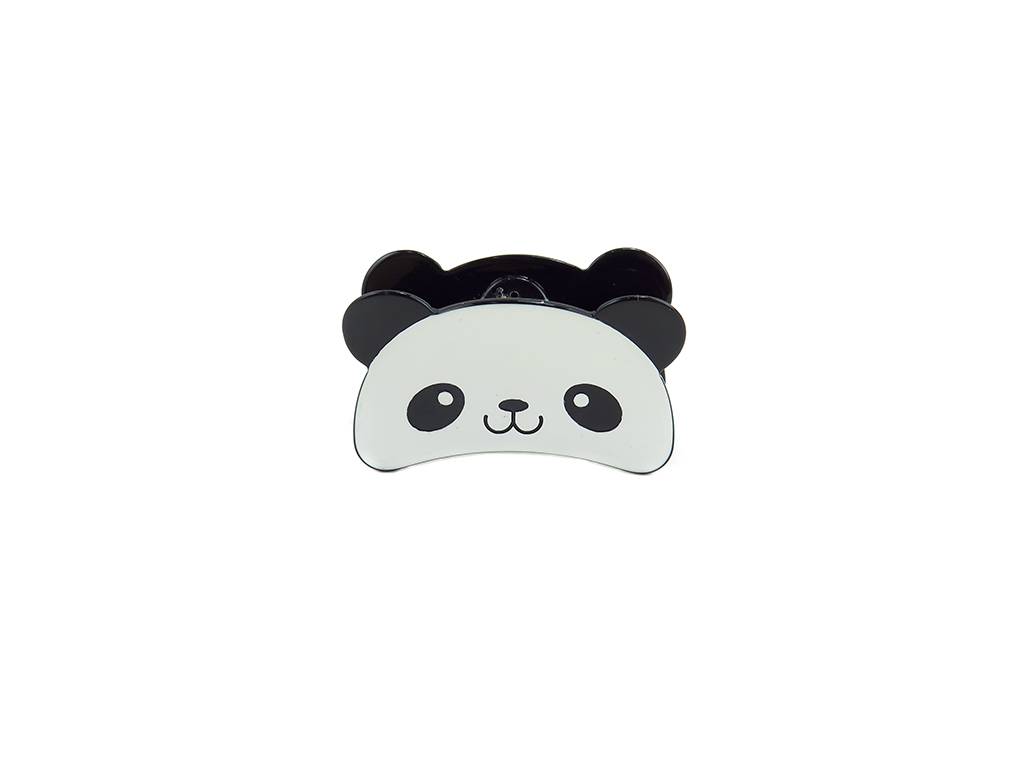 Panda hair clip-B