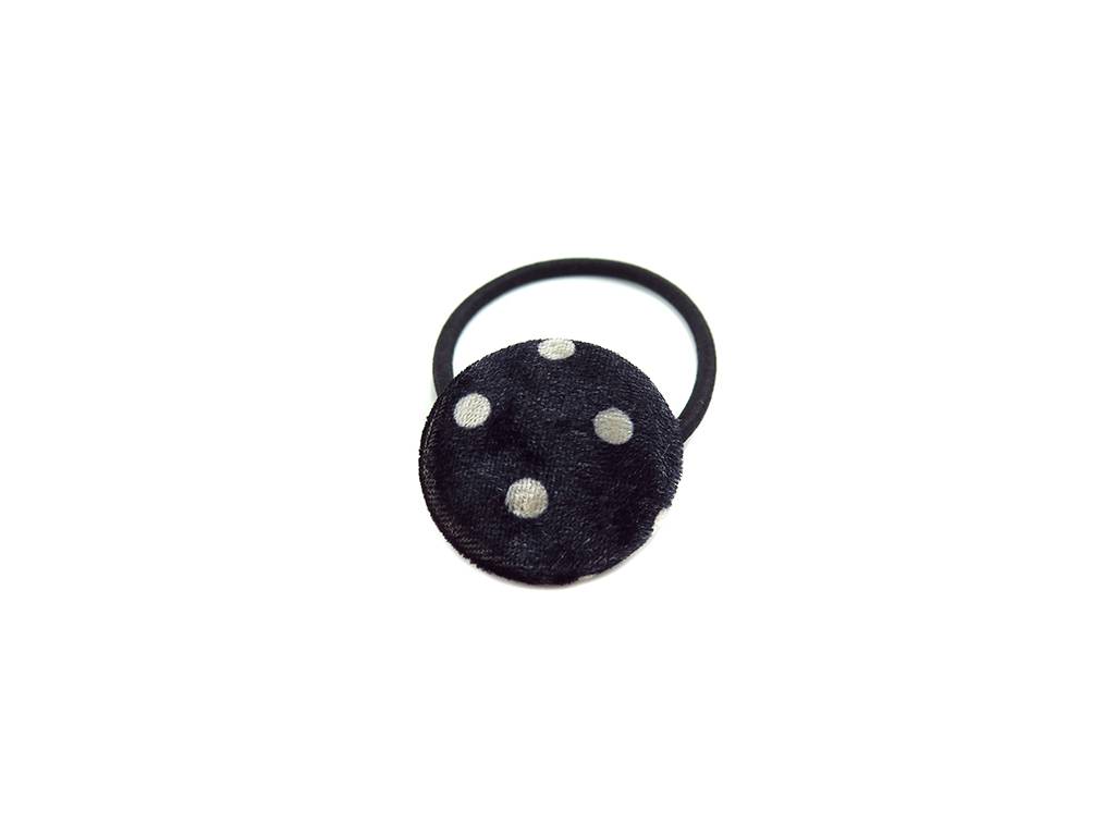 black ball dot hair elastic set