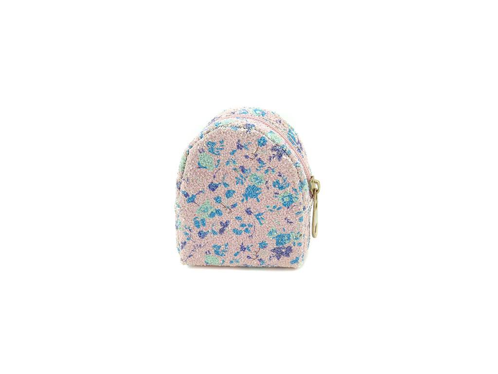 glitter coin purse with flower printing Featured Image